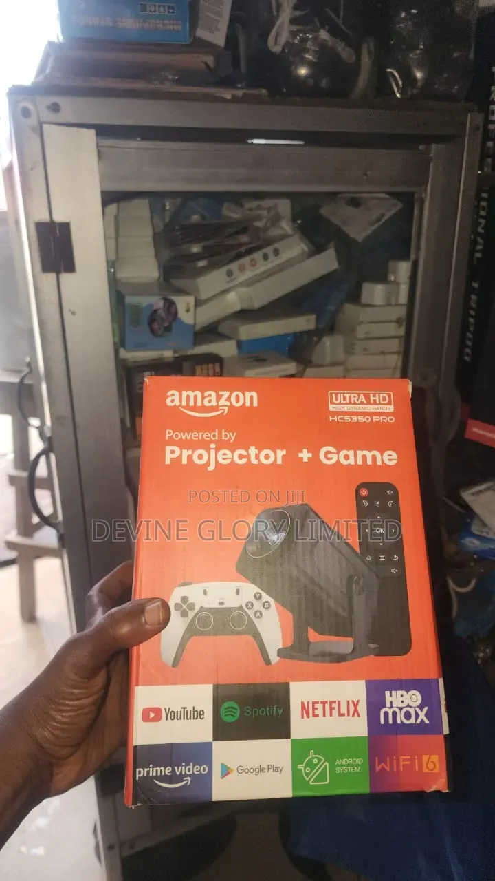Amazon HCS350 PRO 450 ANSI Android Smart Gaming Projector