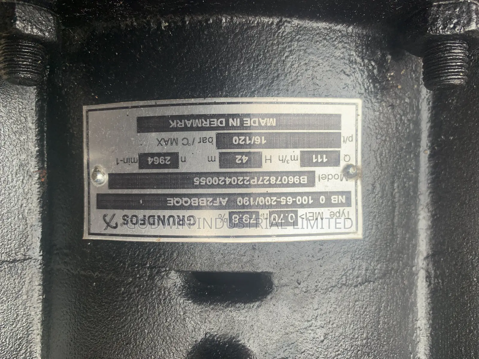 Groundfox Water Pump
