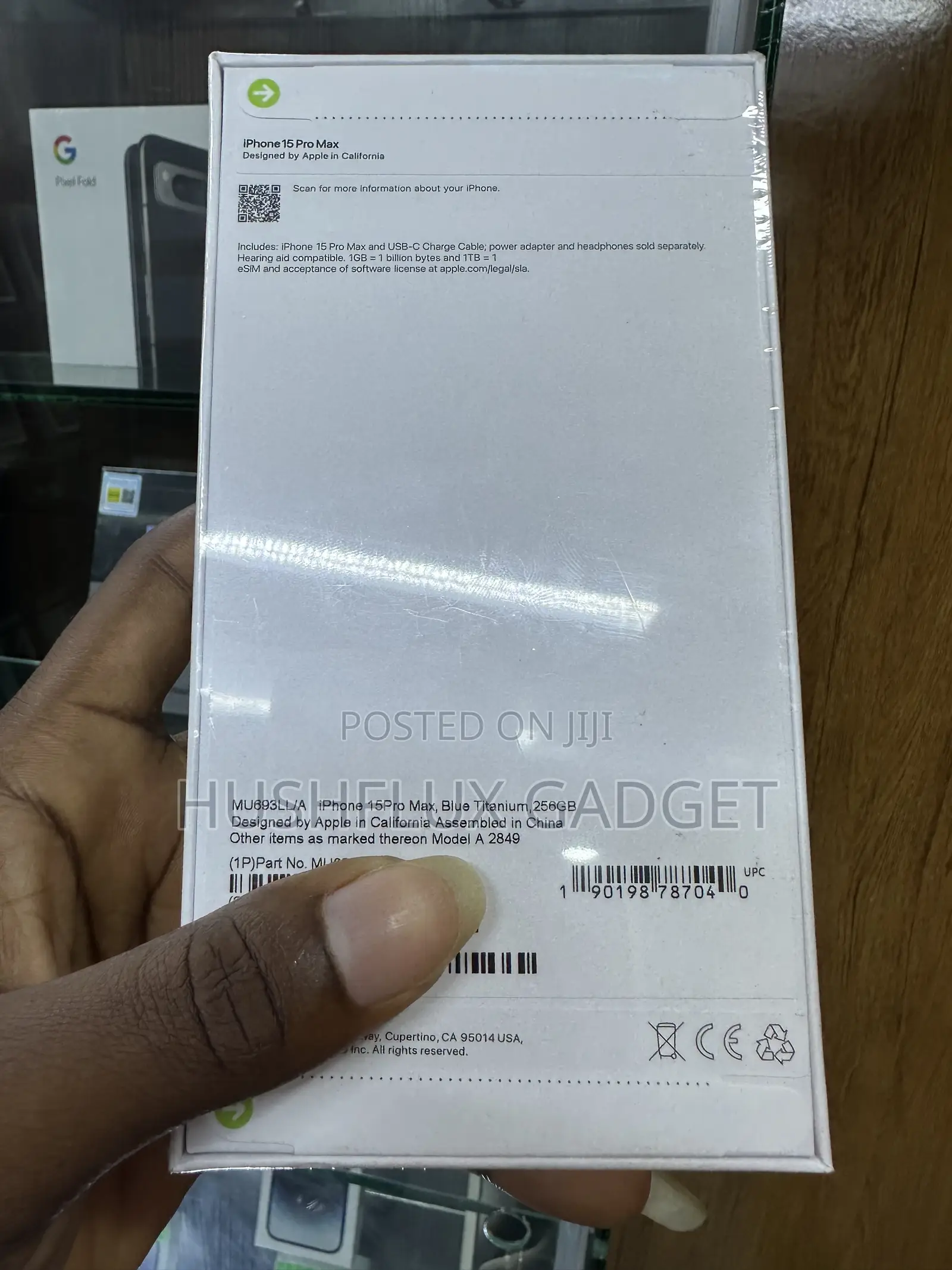 New Apple iPhone 15 Pro Max 256 GB Blue