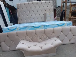 6/6 Bed Frame Milk Colour