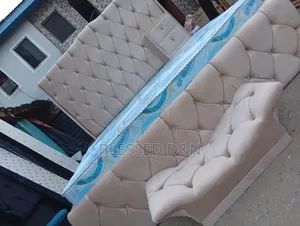 6/6 Bed Frame Milk Colour