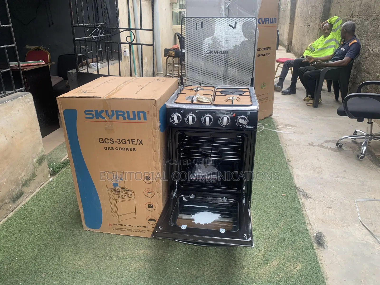Skyrun GCS-3G1E/X 3+1 Gas Cooker