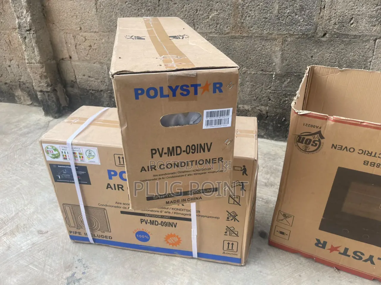 Polystar 1HP Digital Inverter Air Conditioner With Kit