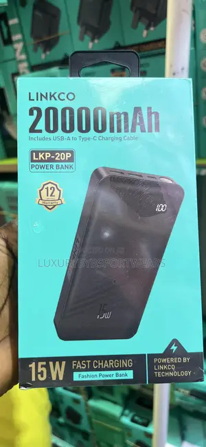 LINKCO 20,000mah 15w Powerbank