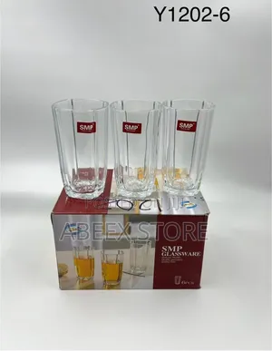 6 Piece Water Glassware