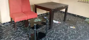 2 Dining Chairs Table Available in Ajah for Sale