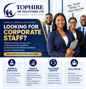 Looking for a Corporate Staff?