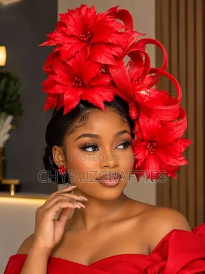 Red Rosy Facinator
