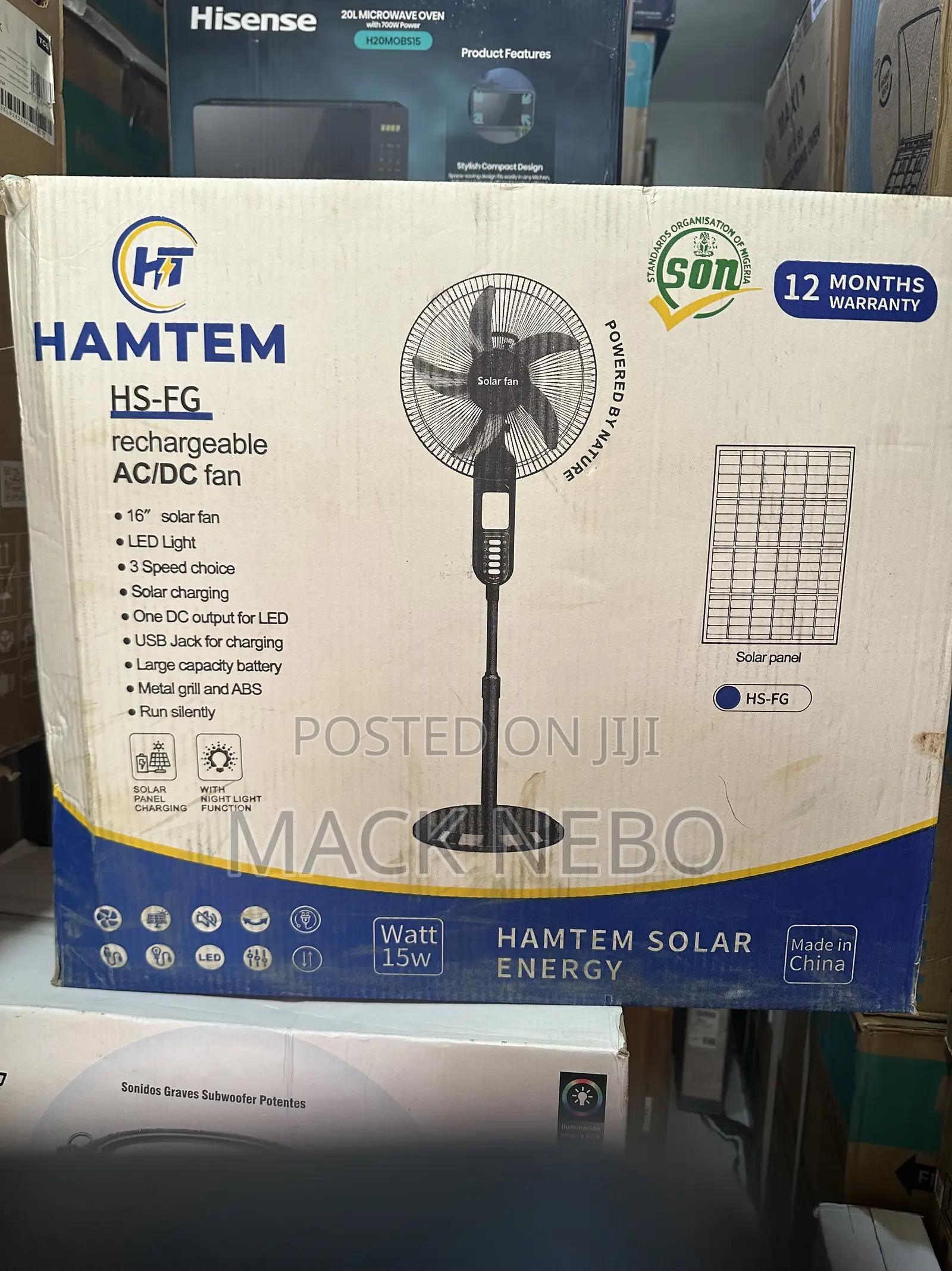Original Solar Fan