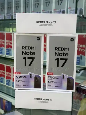 New Xiaomi Redmi Note 17 128 GB Black