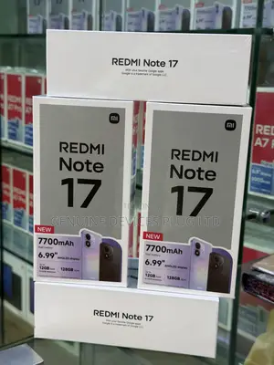New Xiaomi Redmi Note 17 128 GB Black