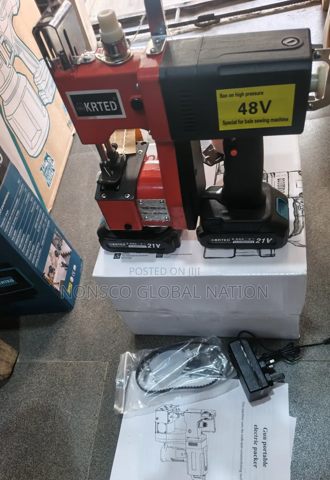 48v Krted Portable High Speed Packer