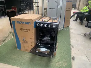 Skyrun GCS-3G1E/X 4-Burner Gas and Electric Cooker