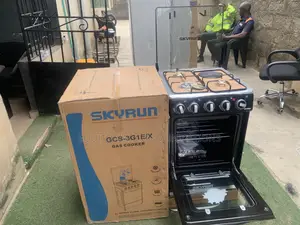 Skyrun GCS-3G1E/X 4-Burner Gas and Electric Cooker