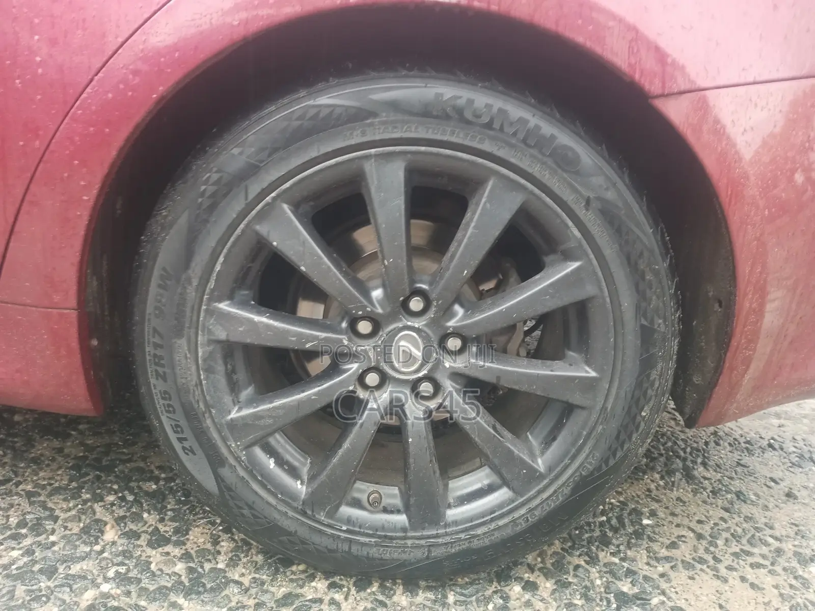 Lexus IS 2006 Red