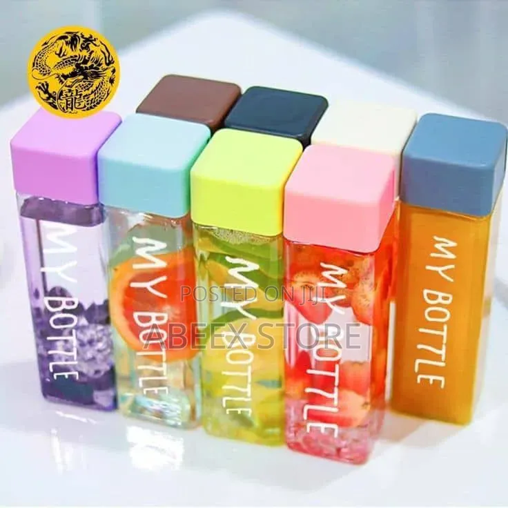 Transparent Colourful Water Bottles