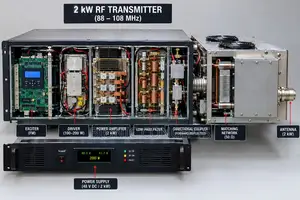 2kw Fm Radio Transmitter