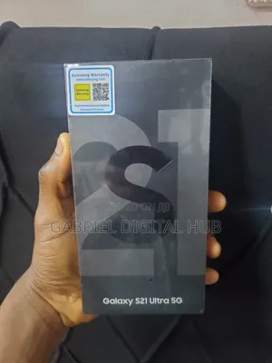 New Samsung Galaxy S21 Ultra 5G 256 GB Black
