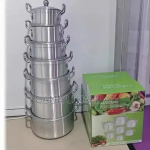 7 in 1 Heavy and Thick Aluminum Cooking Potpot 16/18/20/22/24/26/28set