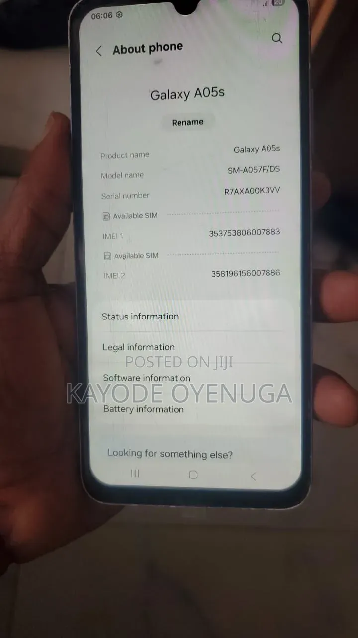 Samsung Galaxy A05s 64 GB Green