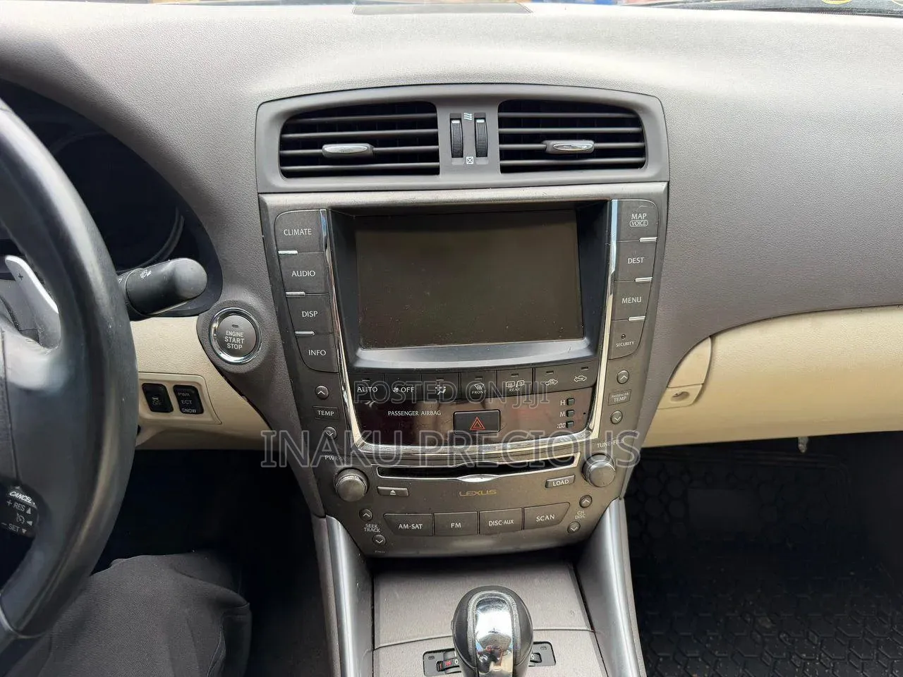 Lexus IS 2009 Black