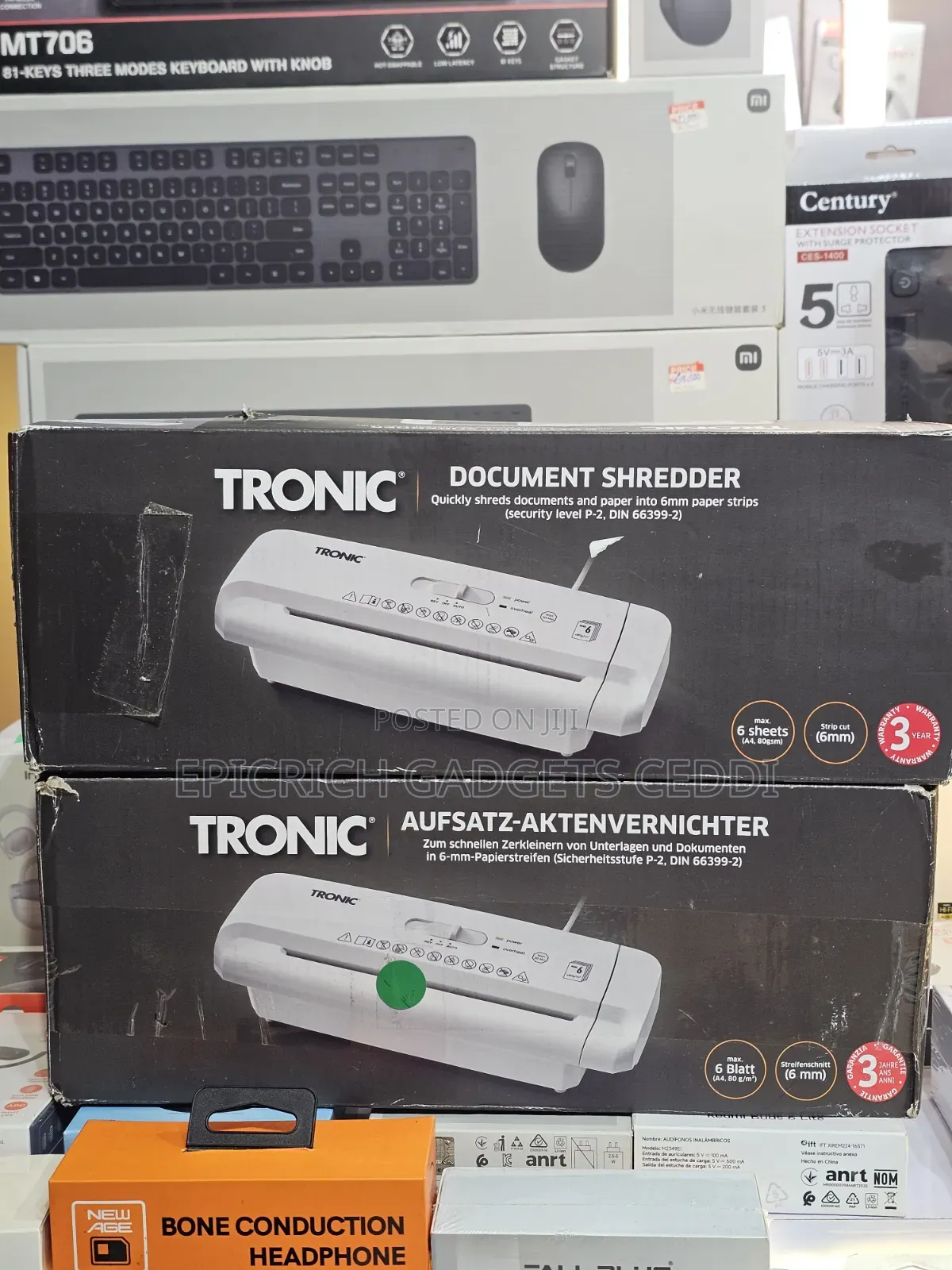 TRONIC Document Shredder