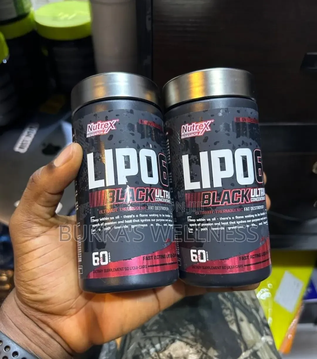 Nutrex Lipo 6 Black Ultra Concentrate(Authentic)– 60 Liquid Capsules