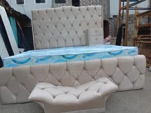 6/6 Cream Colour Bed Frame