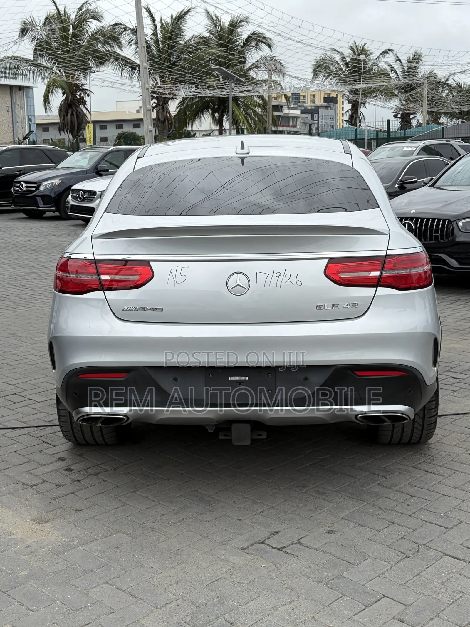Mercedes-Benz GLE-Class 2017 Silver