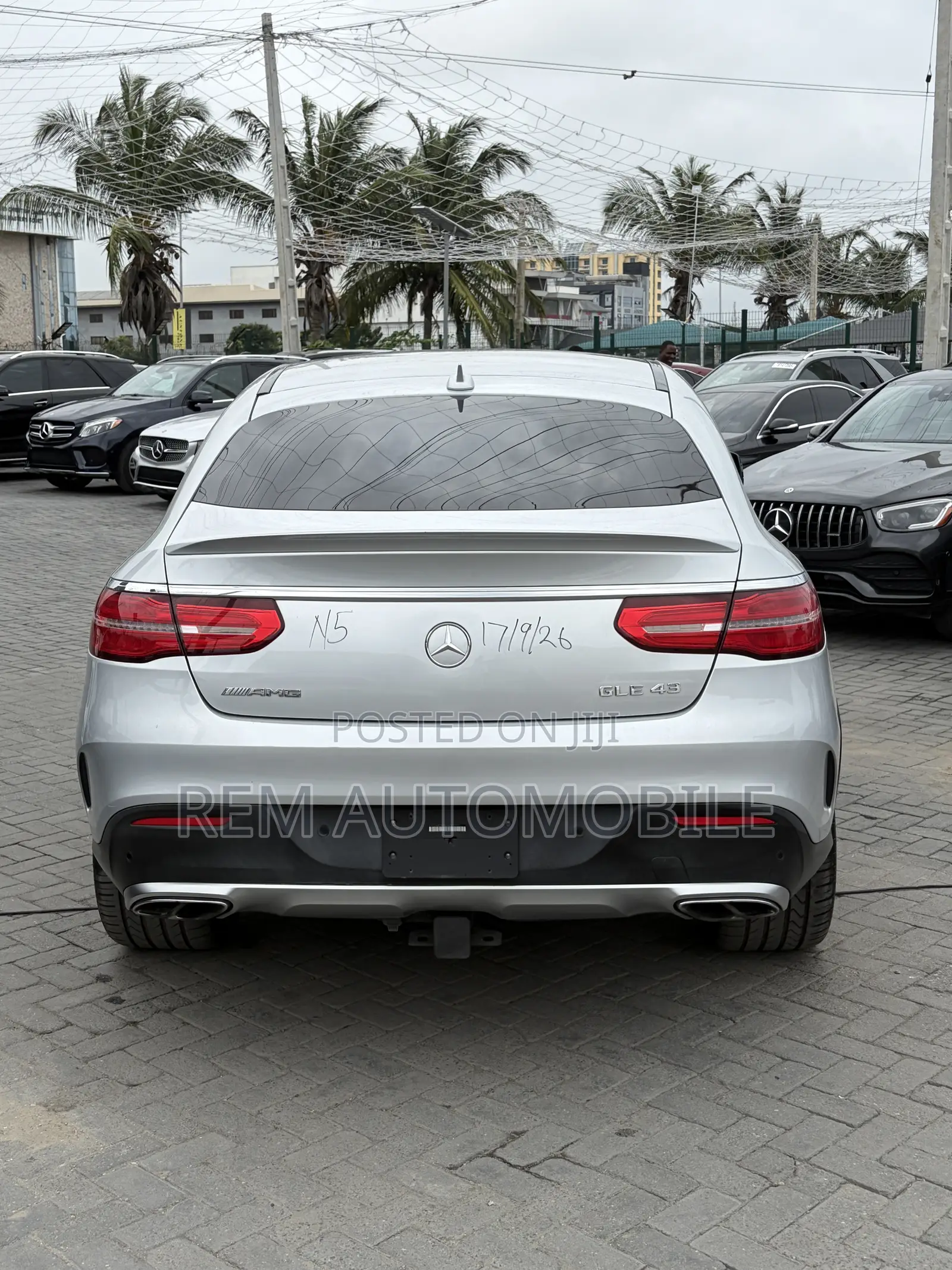 Mercedes-Benz GLE-Class 2017 Silver