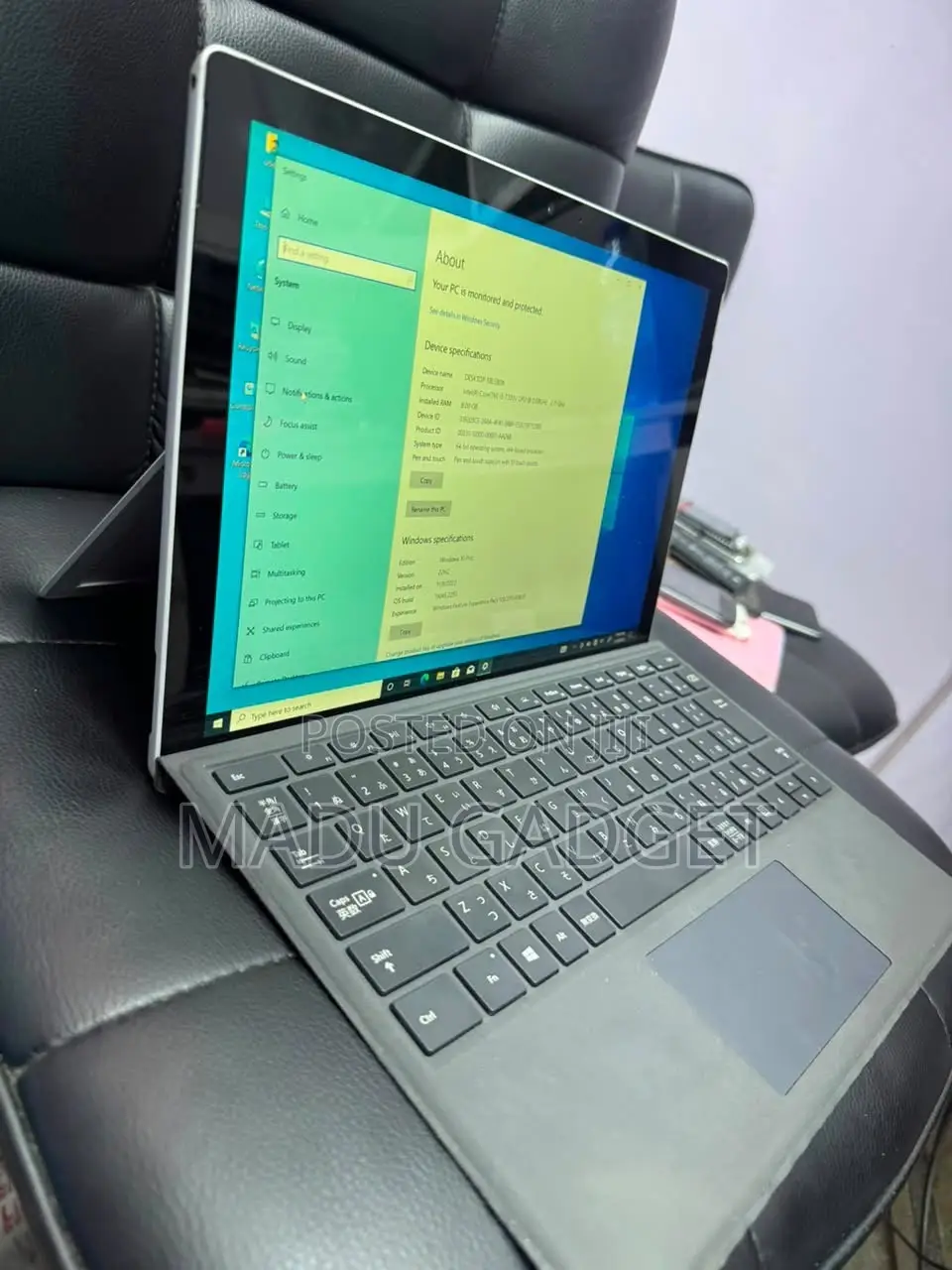 Laptop Microsoft Surface Pro 5 16GB Intel Core i7 SSD 512GB