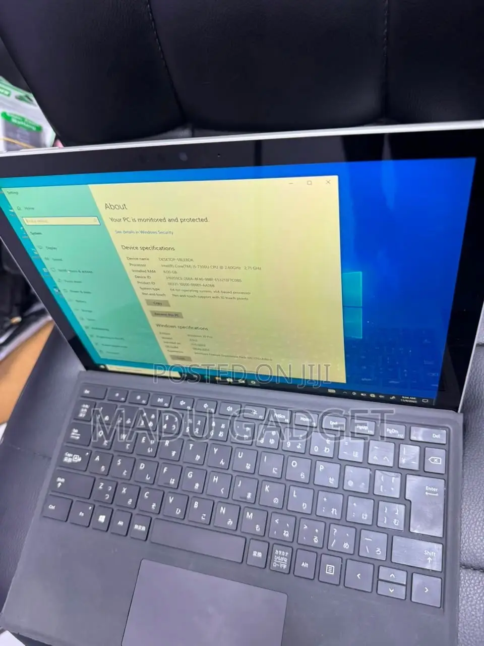 Laptop Microsoft Surface Pro 5 16GB Intel Core i7 SSD 512GB
