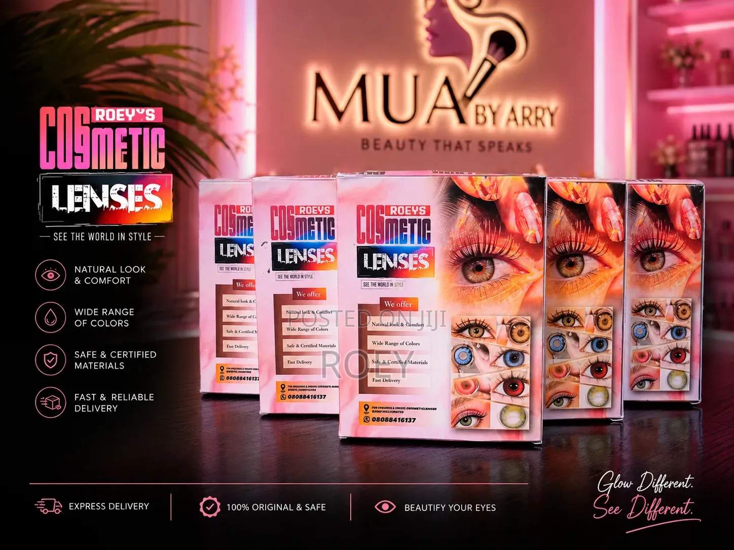 Roey Soft Cosmetic Lenses