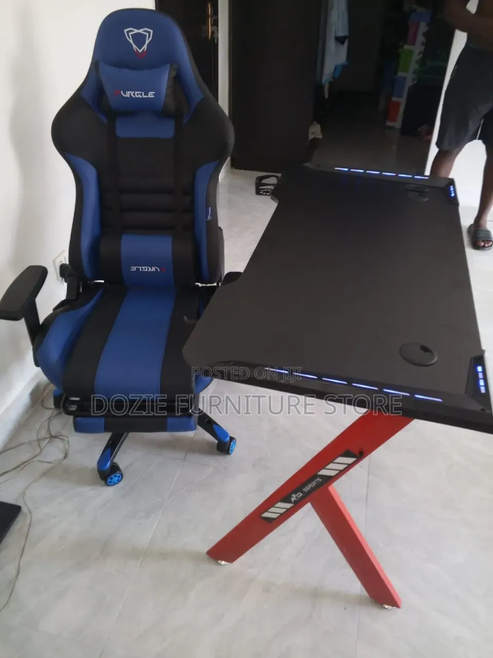 Gaming Table and Chair