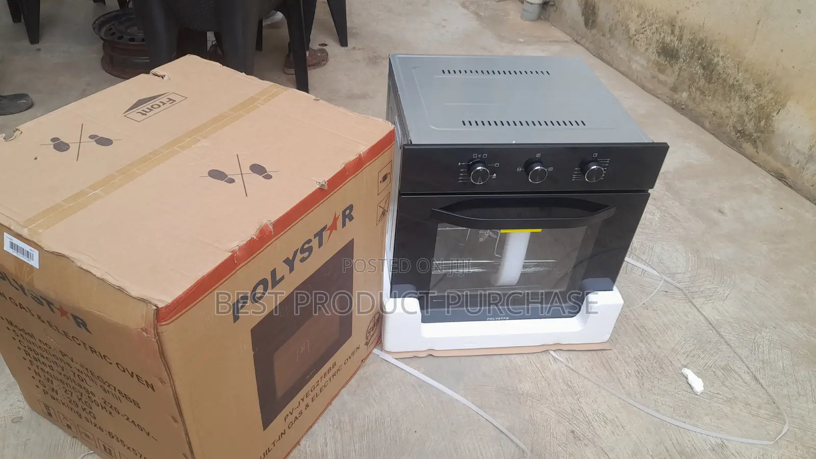 Professional Baking: Brand New Polystar PV-JYEG278BB Oven