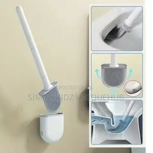 Wall Mounted Silicone Toilet Brush