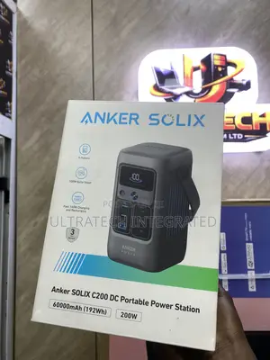 Anker SOLIX C200 DC Power Bank Station, Outdoor Portable Power Station