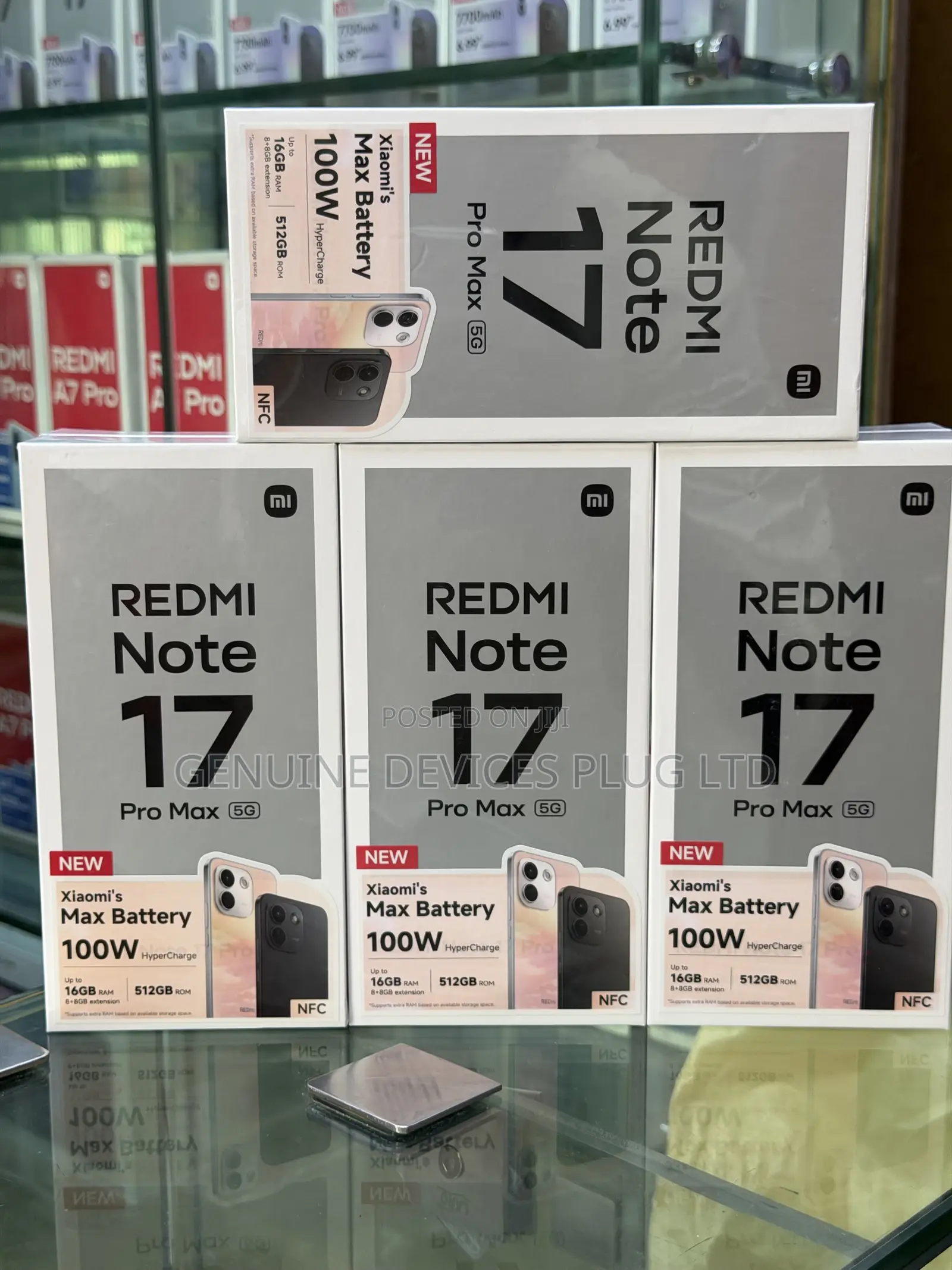 New Xiaomi Redmi Note 17 Pro Max 512 GB Black