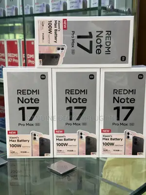 New Xiaomi Redmi Note 17 Pro Max 512 GB Black