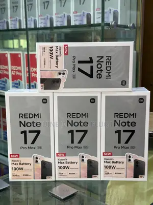 New Xiaomi Redmi Note 17 Pro Max 512 GB Black