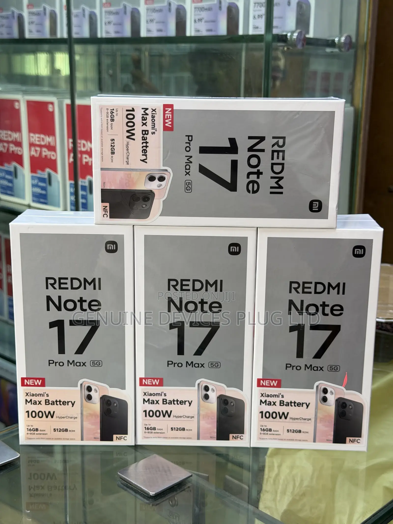 New Xiaomi Redmi Note 17 Pro Max 512 GB Black