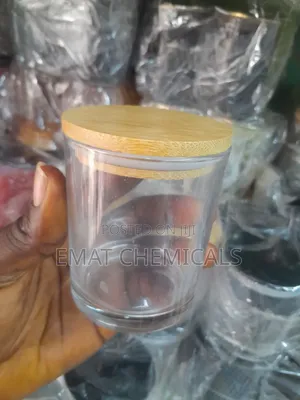 200ml Candle Jars With Wooden Cover