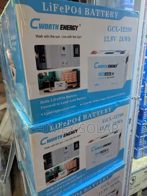 2kwh--12.8volts CWorth Energy GCL12200