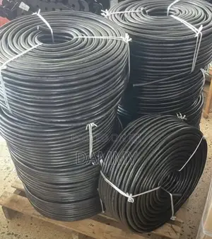 Black Electrical Flexible Cables