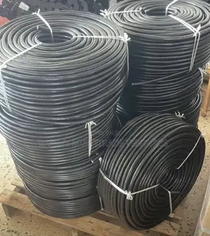 Black Electrical Flexible Cables
