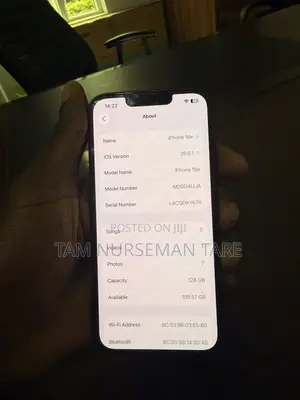 Apple iPhone 16e 128 GB Black