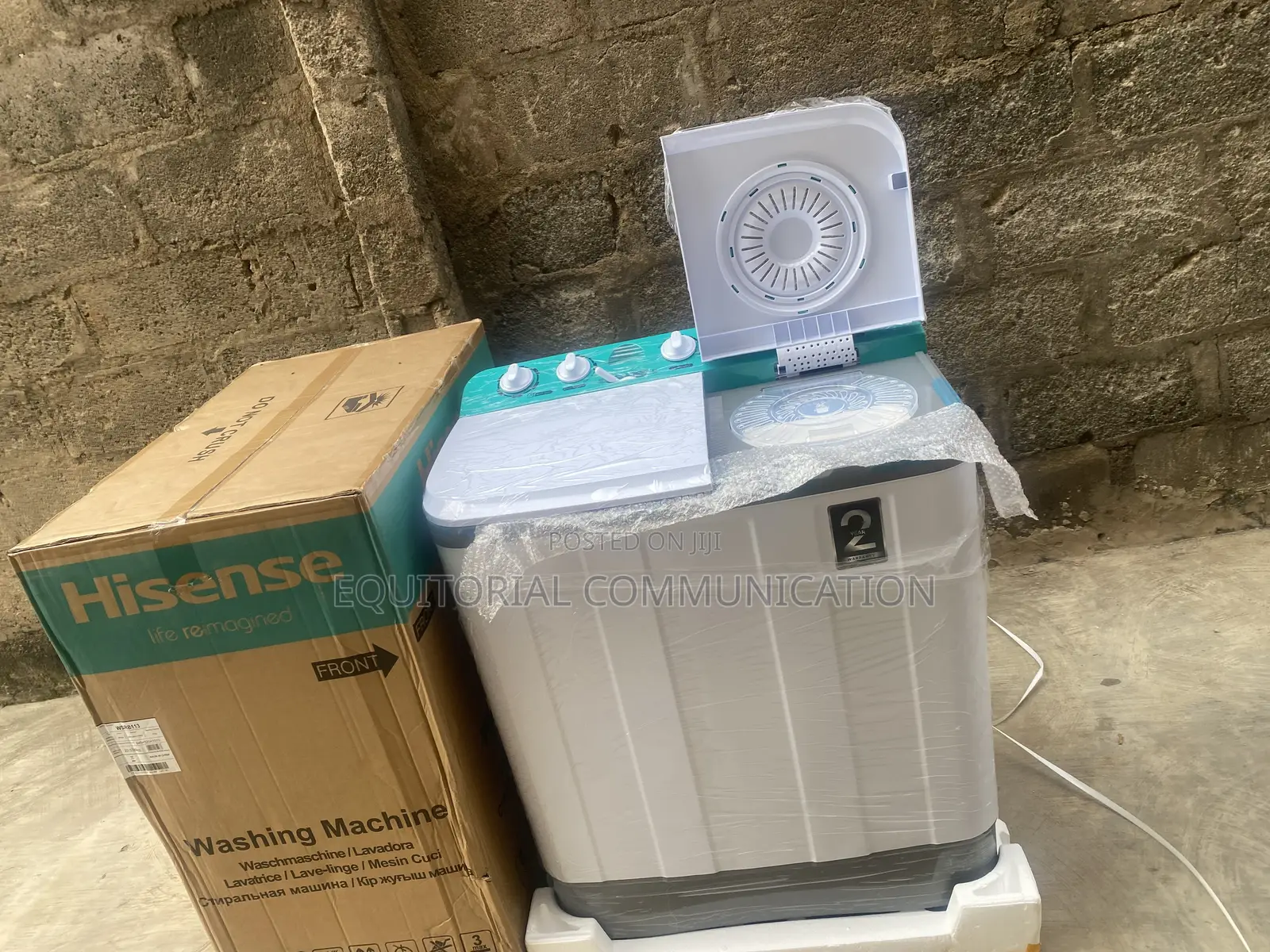 Hisense 11KG Premium White Washer