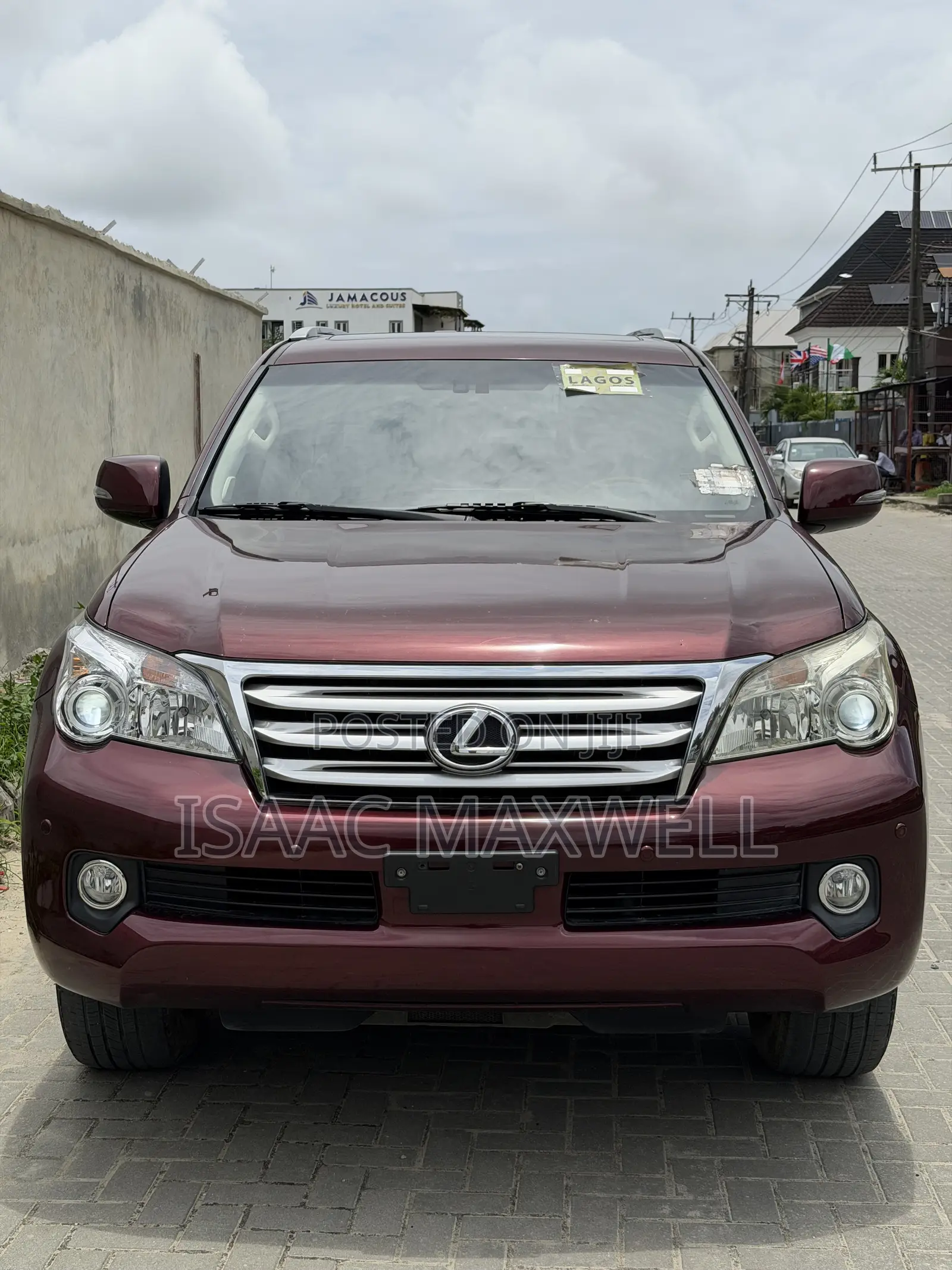 Lexus GX 2012 Red