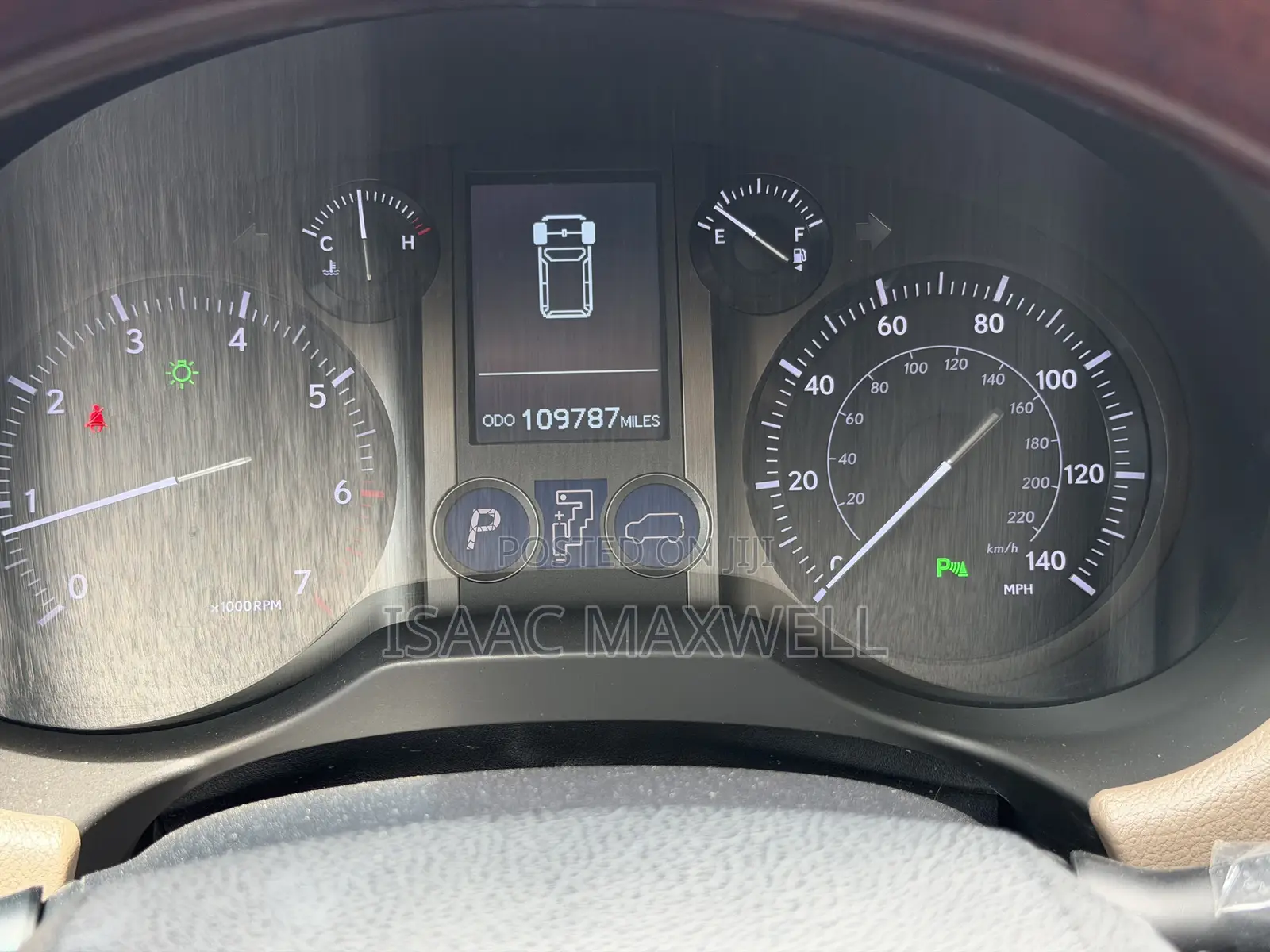 Lexus GX 2012 Red