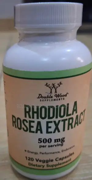 Rhodiola Rosea 500mg, 120 Capsules